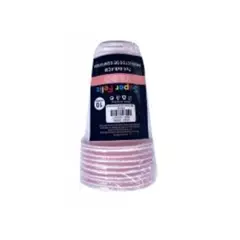 GENERICO - VASOS PARA CUMPLEAÑOS ROSA