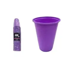 GENERICO - VASOS PARA CUMPLEAÑOS MORADO
