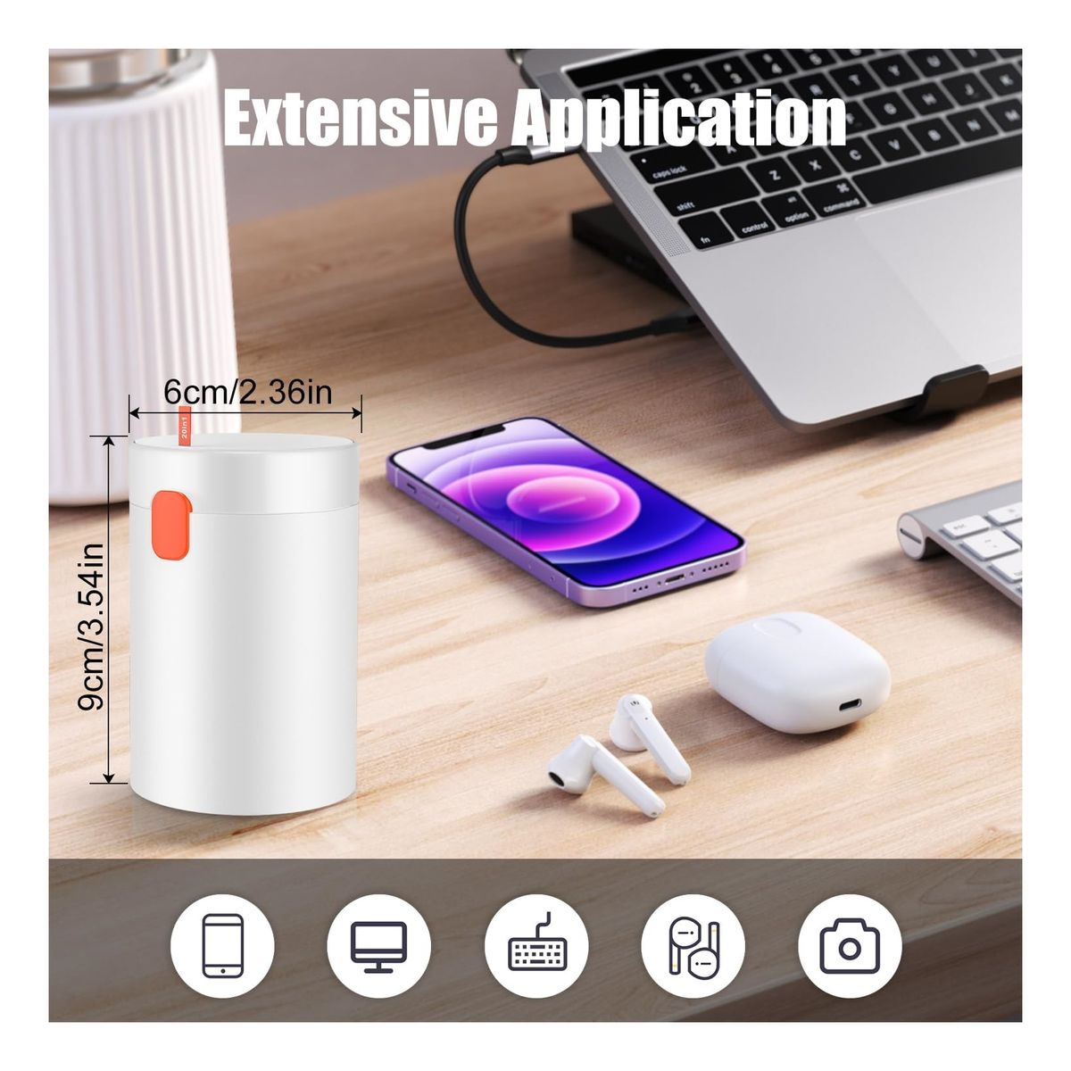 ATURE - Kit De Limpieza De Auriculares / Computadora 19 En 1