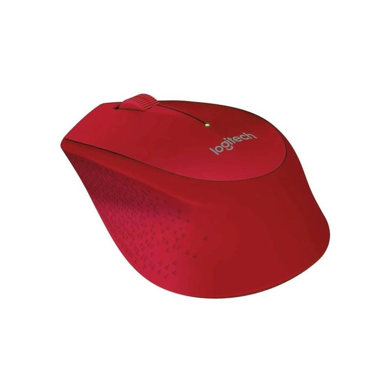 LOGITECH - Mouse Logitech M280 Wireless Dongle USB Rojo - Rojo