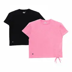 BUBBLE GUMMERS - Polera Manga Corta Niña Bubblegummers Tulipan Multicolor
