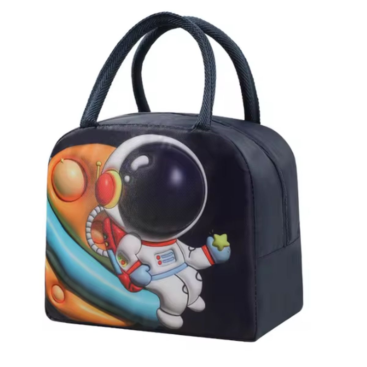 GENERICO - Lonchera Térmica Diseño de Astronauta -Mantén tus Alimentos Frescos