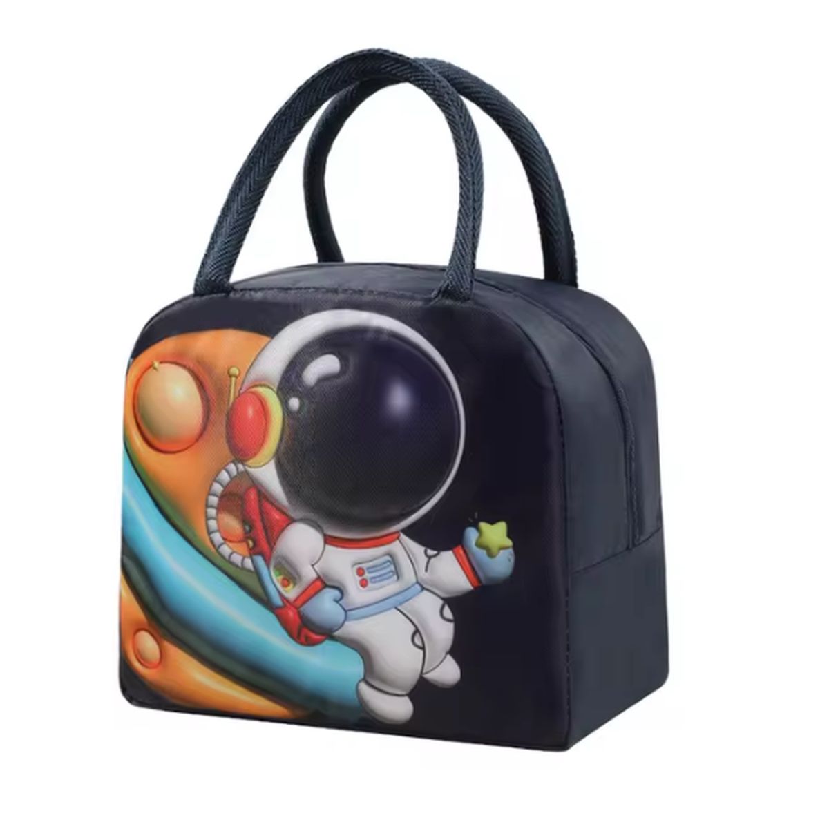 GENERICO - Lonchera Térmica Diseño de Astronauta -Mantén tus Alimentos Frescos