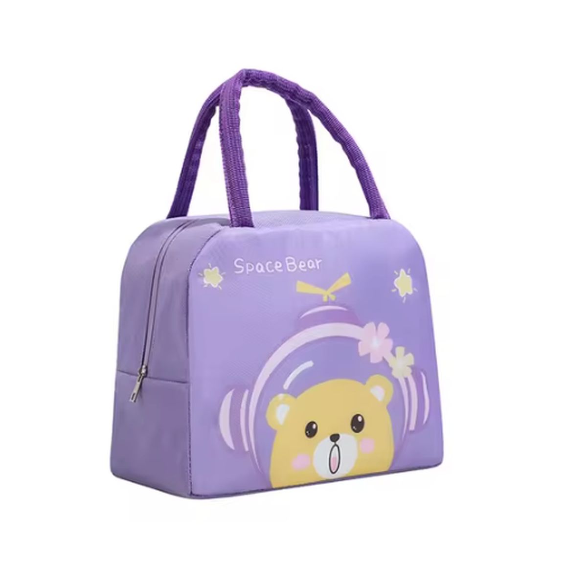 GENERICO - Lonchera Térmica Diseño de Oso Espacial -Mantén tus Alimentos Frescos