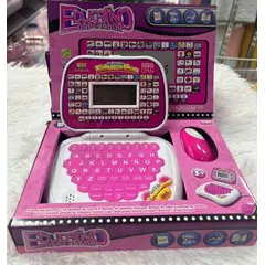 GENERICO - COMPUTADORA INTERACTIVA ESPAÑOL-INGLES ROSA UNICORNIO WYM