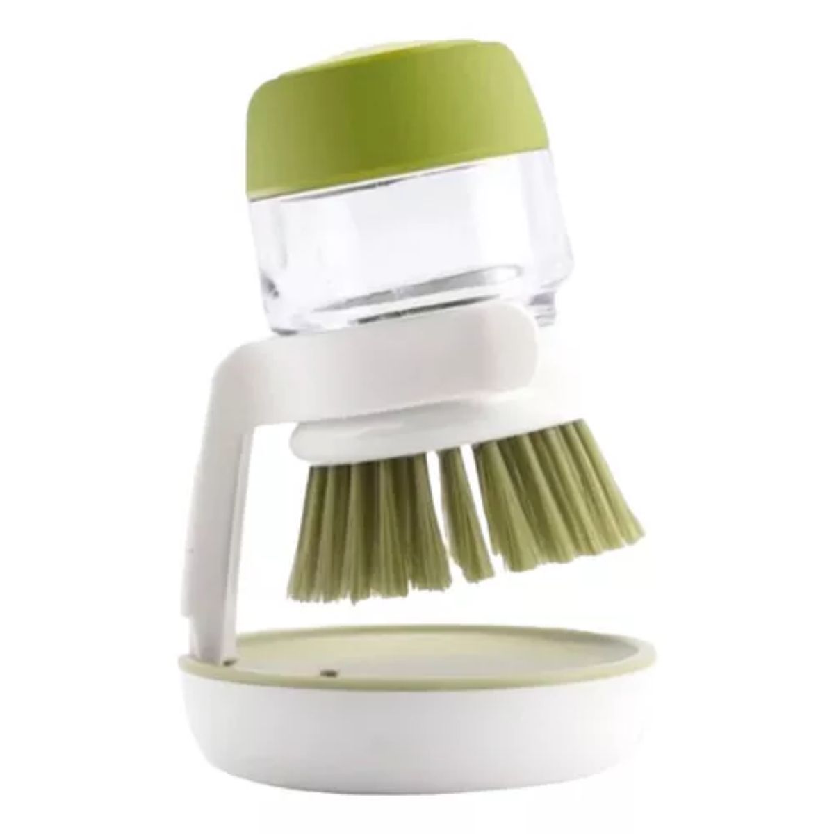 GENERICO - Cepillo Dispensador Jabón Liquido Lava Loza Lavaplatos