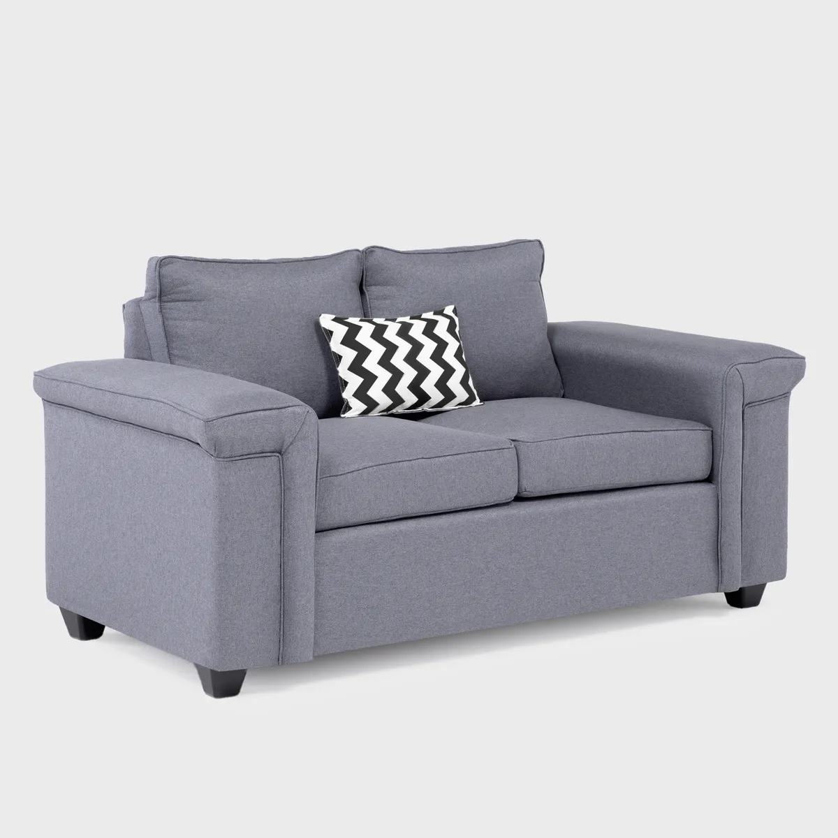 MUEBLES COTTONI - Sofá 2 cuerpos Sicilia Tela