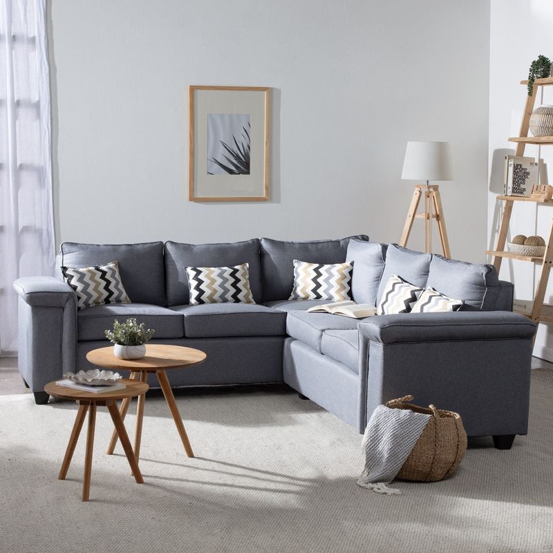 MUEBLES COTTONI - Seccional 32 Sicilia Tela Gris