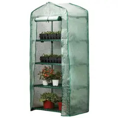 HOMECLAF - Invernadero Armable 1.60mts 4 Niveles