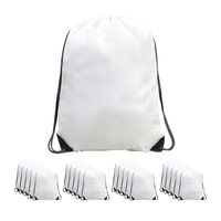 Pack 20 Bolsos Morrales Poliester 34x42cm Estampar Sublimar