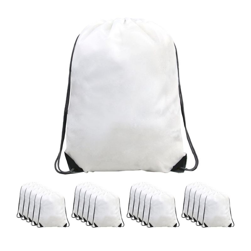 ATURE - Pack 20 Bolsos Morrales Poliester 34x42cm Estampar Sublimar