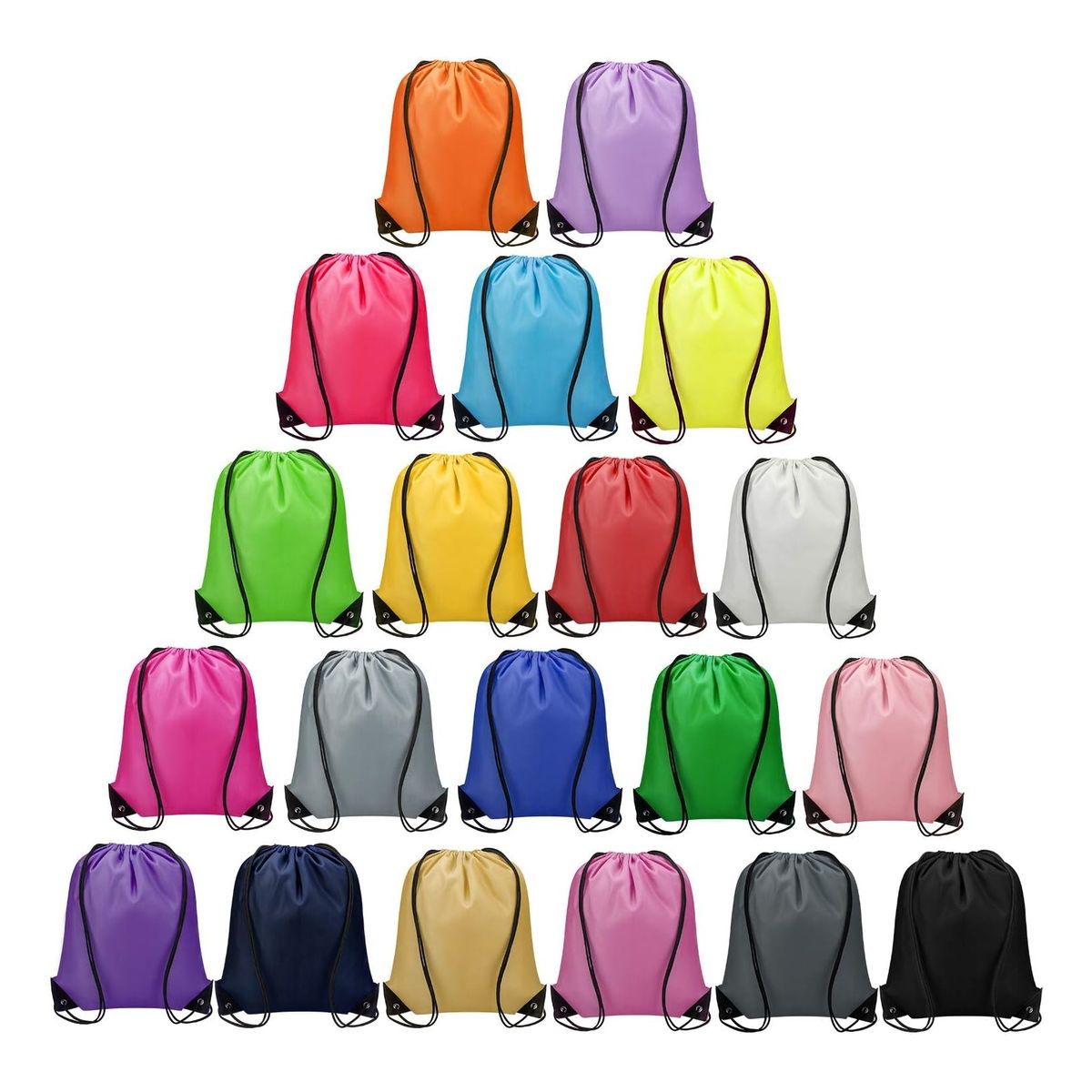 ATURE - Pack 20 Bolsos Morrales Poliester 34x42cm Estampar Sublimar