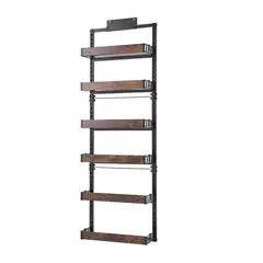 WAKESHOME - Rack Organizador De Cocina De 6 Niveles Montado En Pared