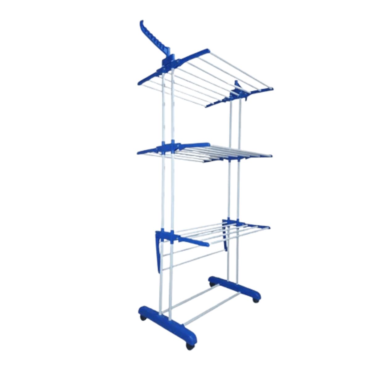 UTILISIMO - Tendedero Organizador Colgador Ropa Plegable 3 Niveles
