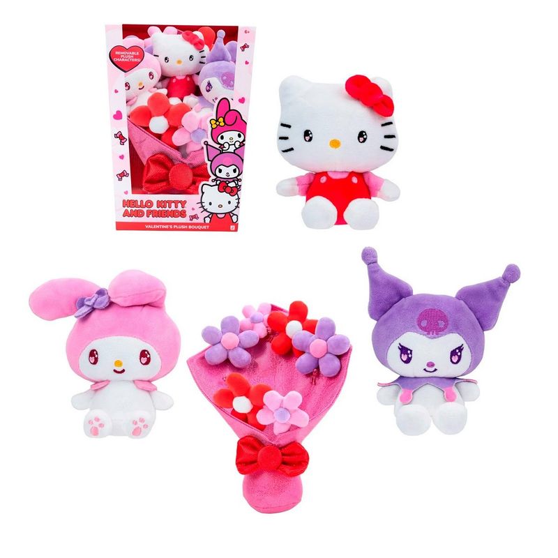 HELLO KITTY - HELLO KITTY RAMO FLORES Y PELUCHES