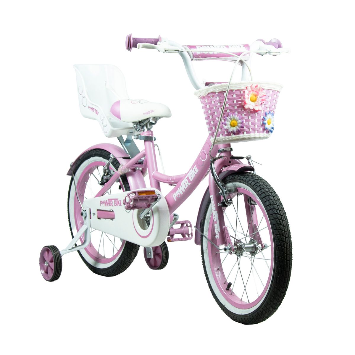 POWERBIKE - BICICLETA 16 PASEO POWERBIKE ROSA