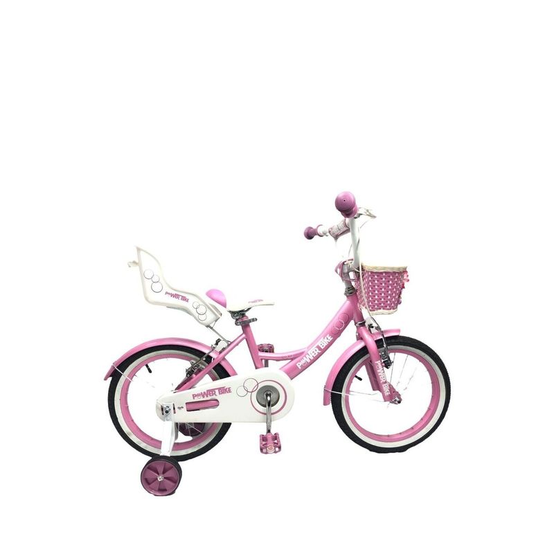 POWERBIKE - BICICLETA 16 PASEO POWERBIKE ROSA