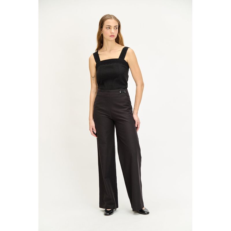IO - Pantalon Negro Mujer Io