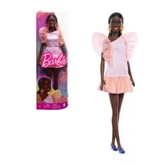 BARBIE - FASHIONISTAS - VESTIDO NARANJA