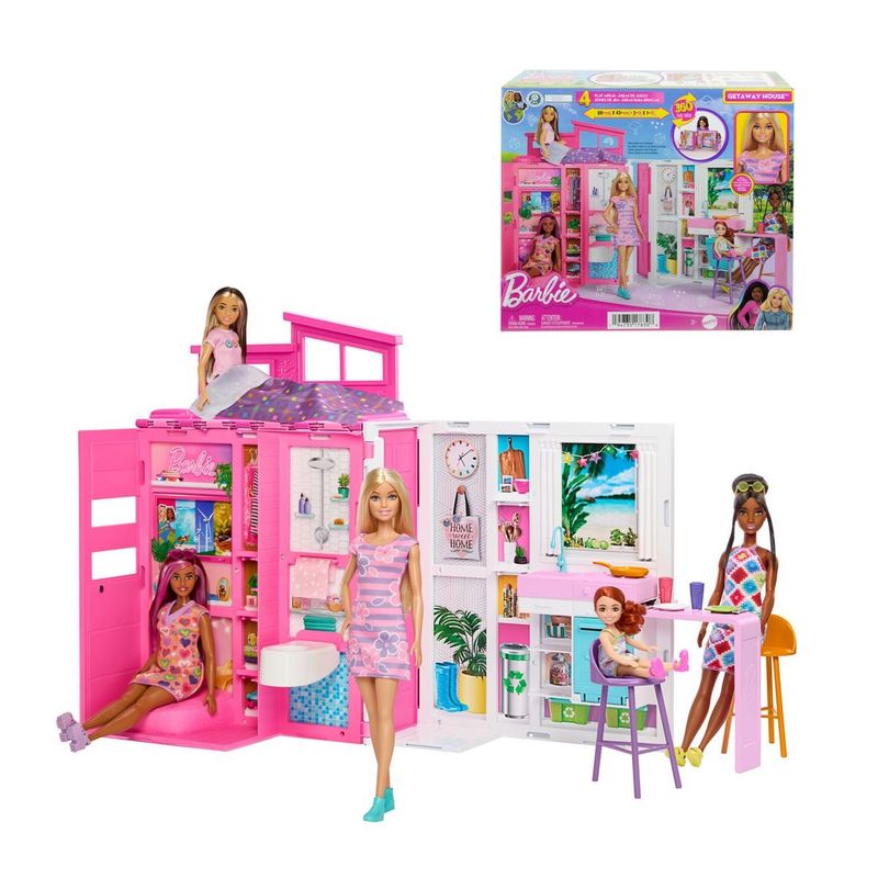 BARBIE - BARBIE CASA DE MUÑECAS GLAM CON MUÑECA