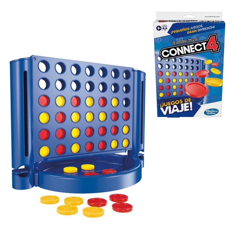 HASBRO - NUEVO JUEGOS DE VIAJE - CONECTA 4