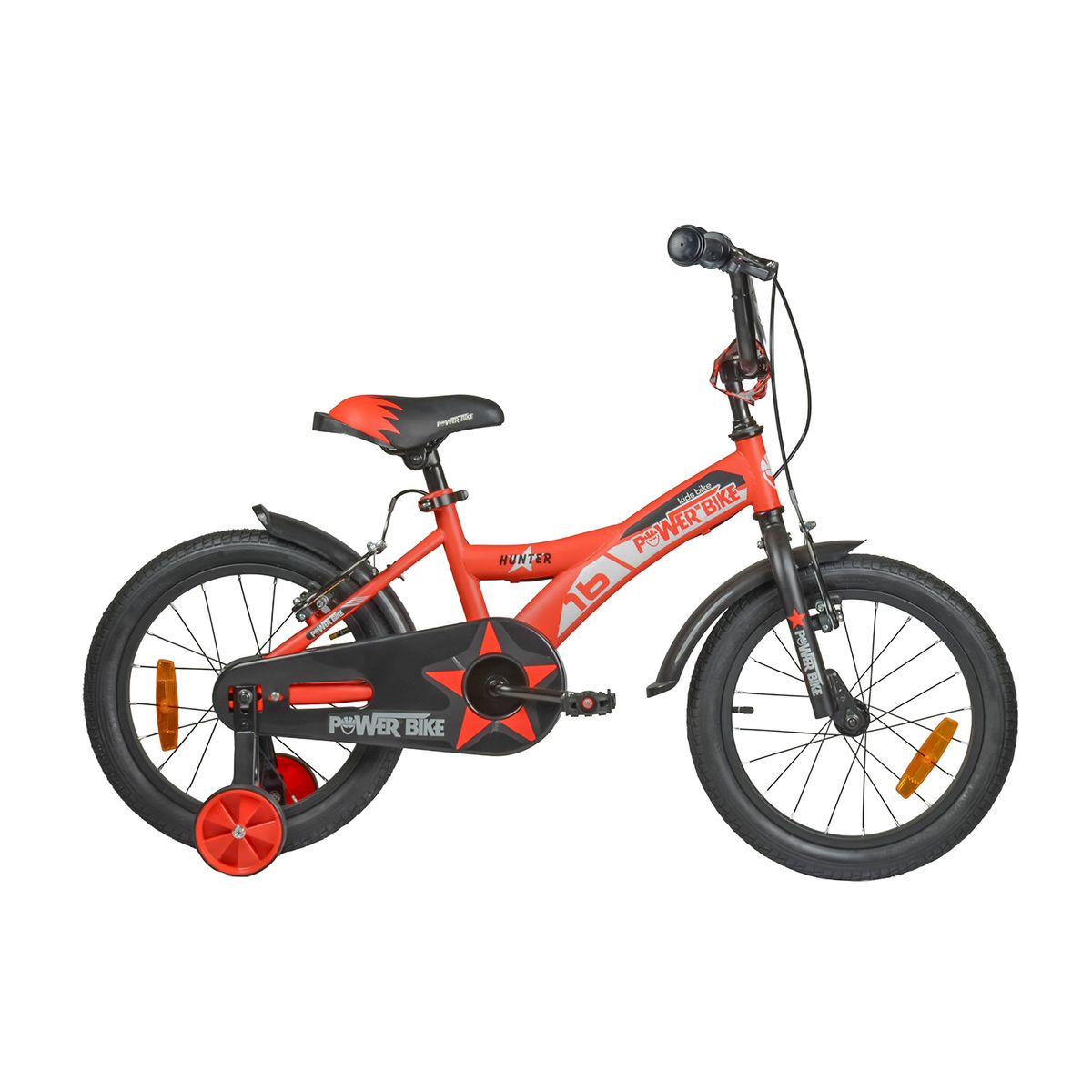 POWERBIKE - BICICLETA 16 POWERBIKE HUNTER ROJO