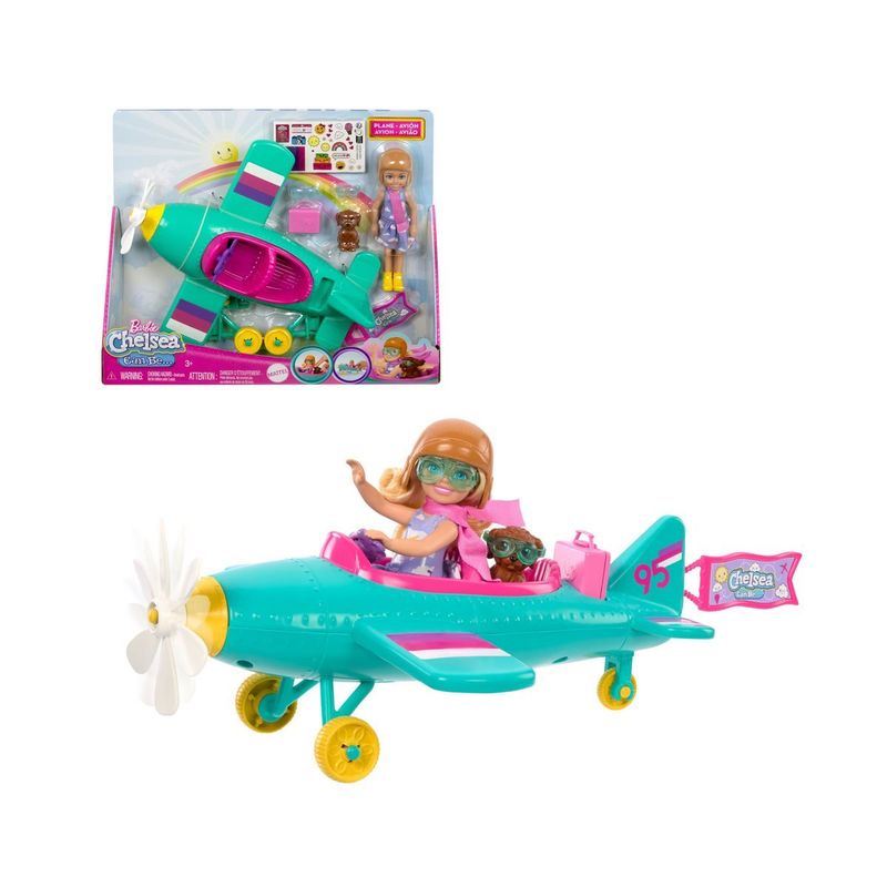 BARBIE - BARBIE SET DE JUEGO CHELSEA PILOTO DE AVIÓN