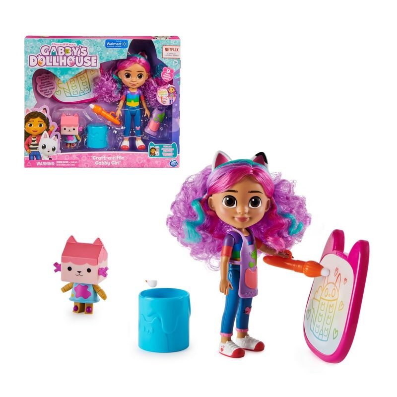 LA CASA DE GABBY - GABBY DELUXE MUÑECA CON ACCESORIOS.-
