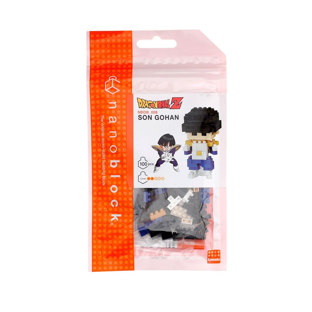 ANSALDO - Figura coleccionable Nanoblock Dragon Ball Z Son Gohan