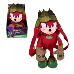 SONIC - PELUCHE MOCHILA DE 30 CMS - KNUCKLES
