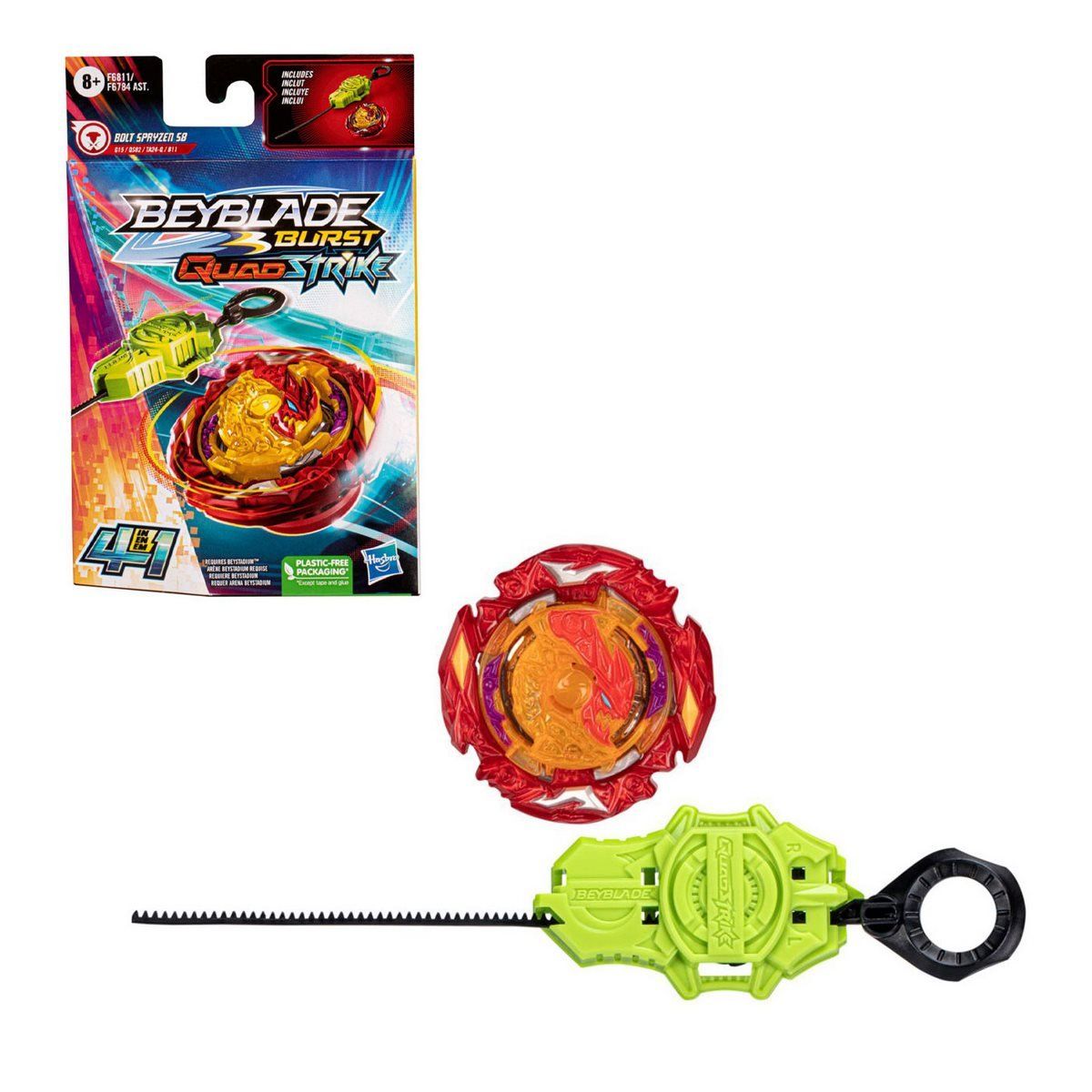 BEYBLADE - BEY BLADE QS STARTER PACK - BOLT SPAYZEN