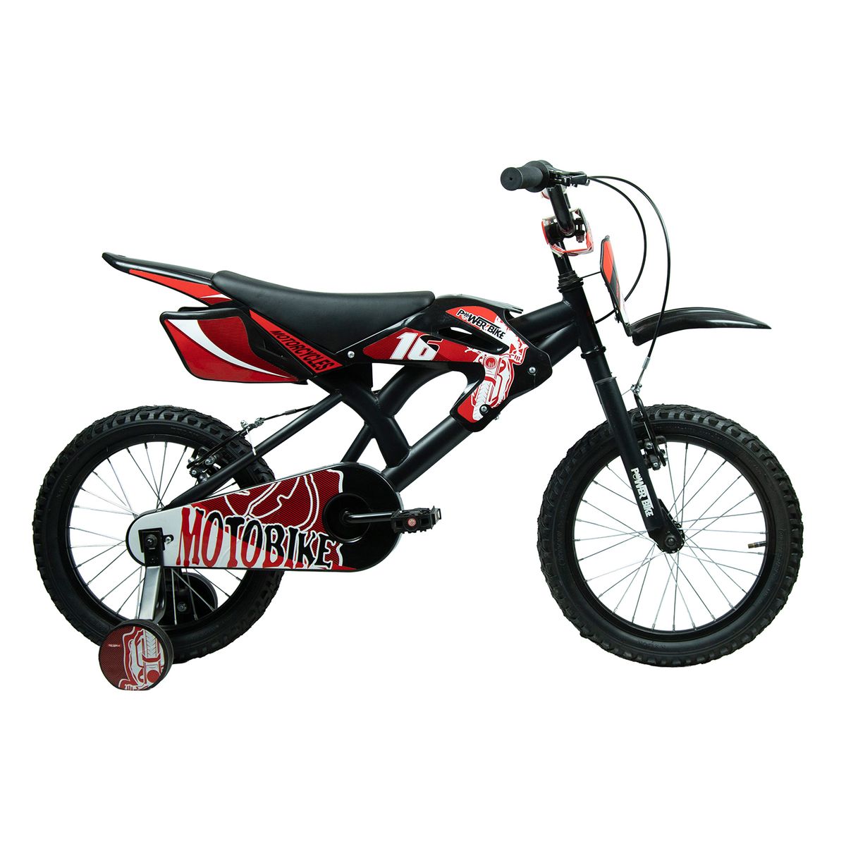 POWERBIKE - BICICLETA TIPO MOTO 16 POWERBIKE