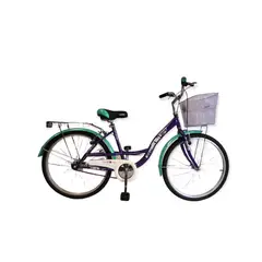 POWERBIKE - BICICLETA PASEO 24 MORADA