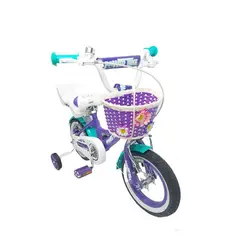 POWERBIKE - BICICLETA PASEO 12 MORADA