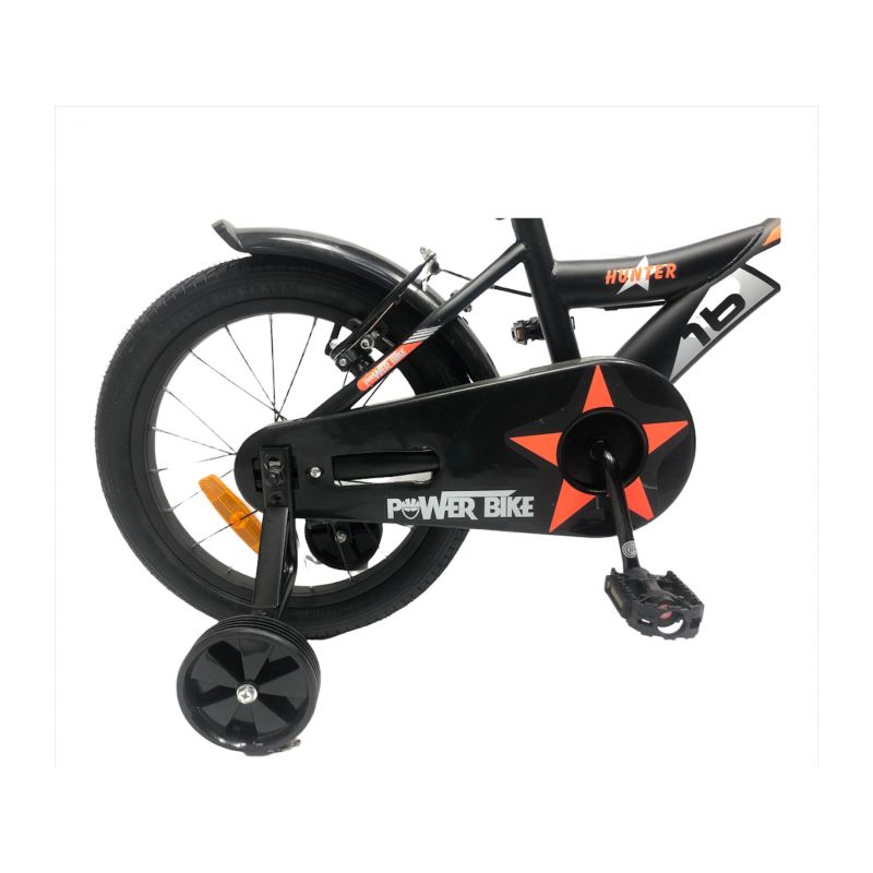 POWERBIKE - BICICLETA 16 POWERBIKE HUNTER NEGRO
