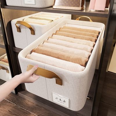 Imagen 2 del producto Bolsas Organizador Ropa Caja Plegable Con Asa Almacenamiento