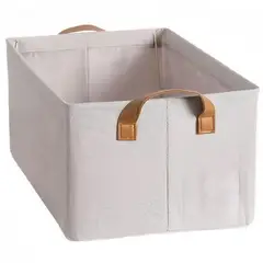 WAKESHOME - Bolsas Organizador Ropa Caja Plegable Con Asa Almacenamiento