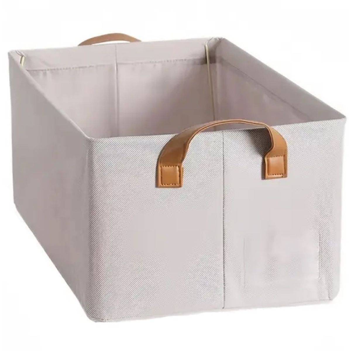 WAKESHOME - Bolsas Organizador Ropa Caja Plegable Con Asa Almacenamiento