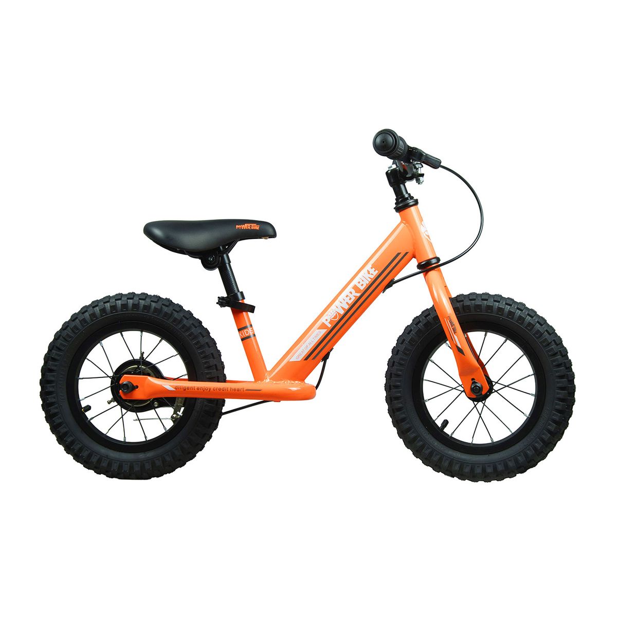 POWERBIKE - BICICLETA DE APRENDIZAJE 12 POWERBIKE NARANJO