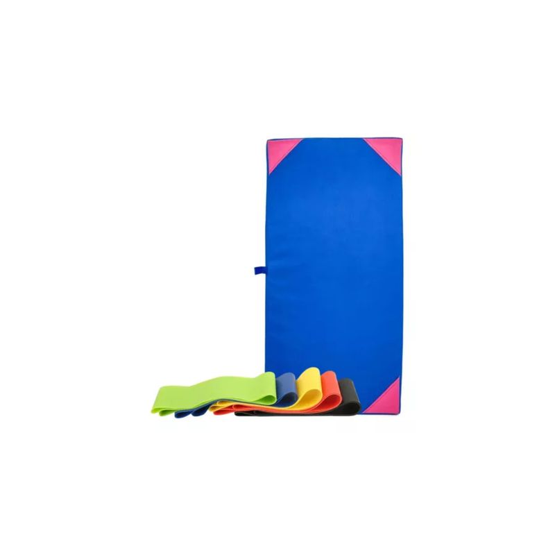GENERICO - Colchoneta Lona Oxford 100x50x4cm + Pack 5 Minibandas #1299586291