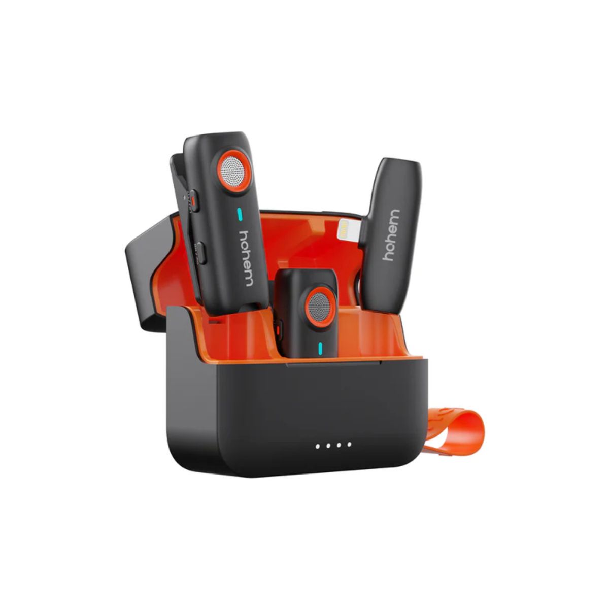 HOHEM - MIC-01 2TX + 1RX+CHARGING CASE LIGHTNING HOHEM