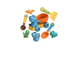 GENERICO - Balde Juguete de Playa 8 pcs