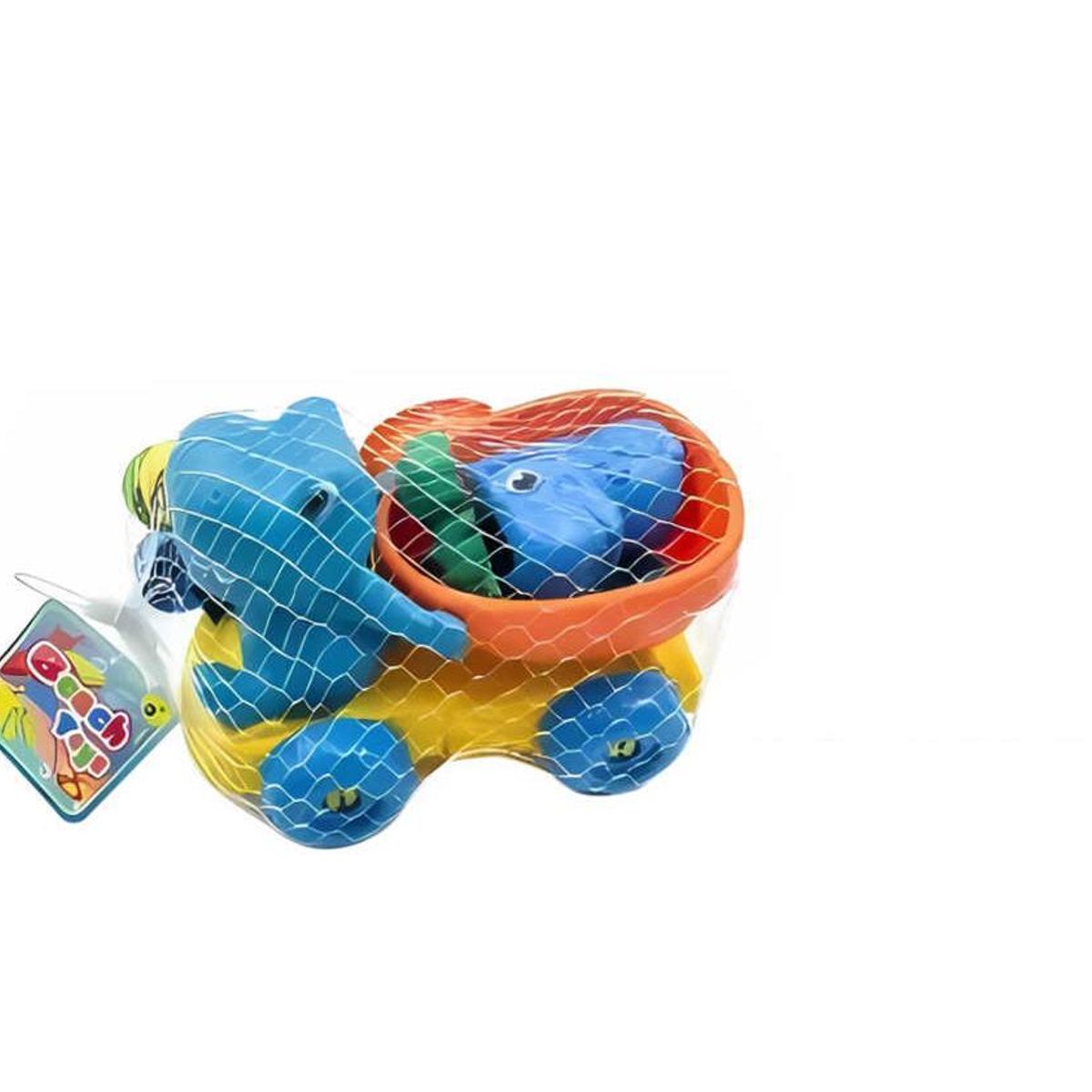 GENERICO - Balde Juguete de Playa 8 pcs