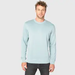 BUBBA - Classic Crewneck Light Green Black