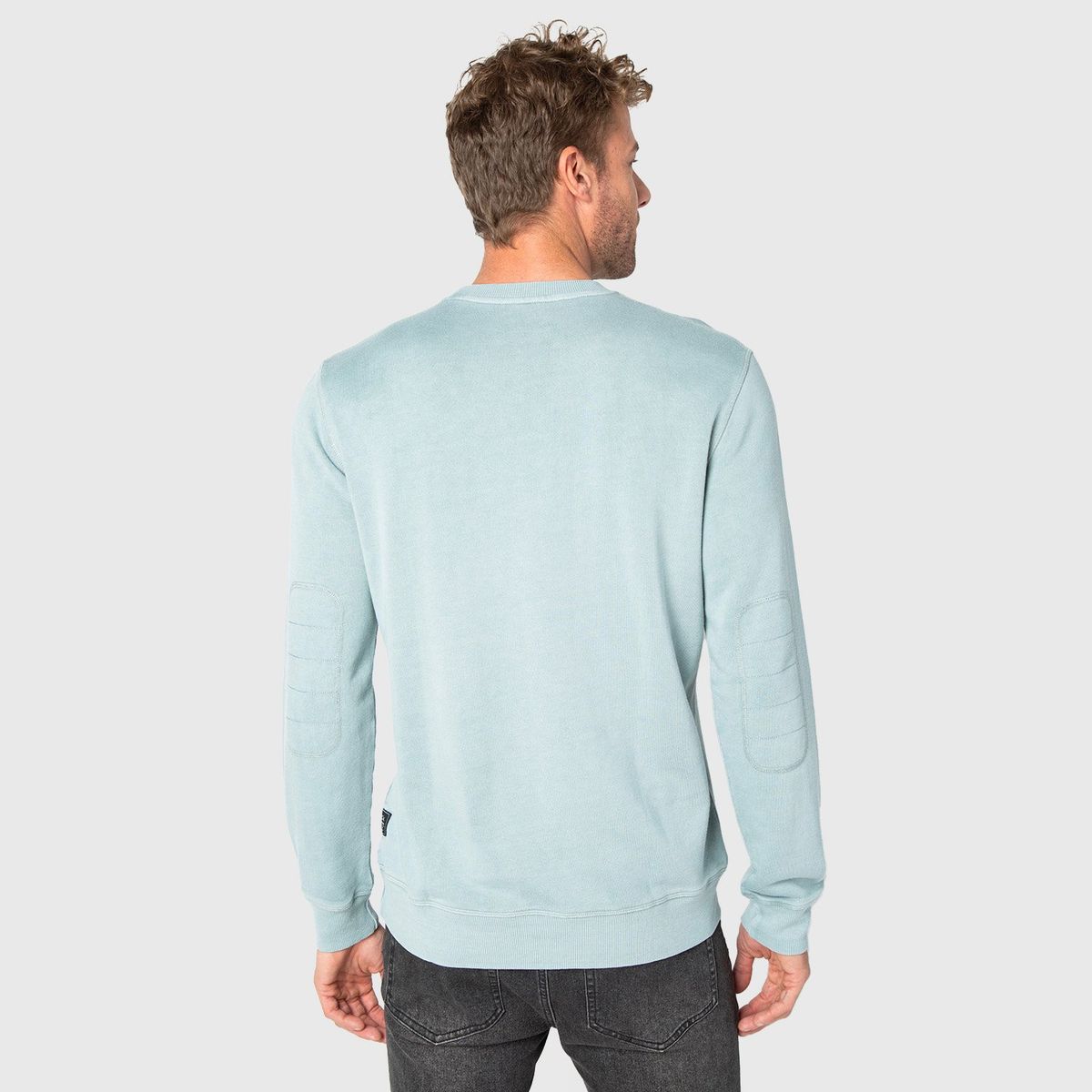 BLACK - Classic Crewneck Light Green  Black Bubba