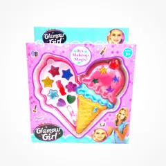 GENERICO - Juguete Maquillaje Glamour Girl 2 Helado Pequeño 25cm X 21cm