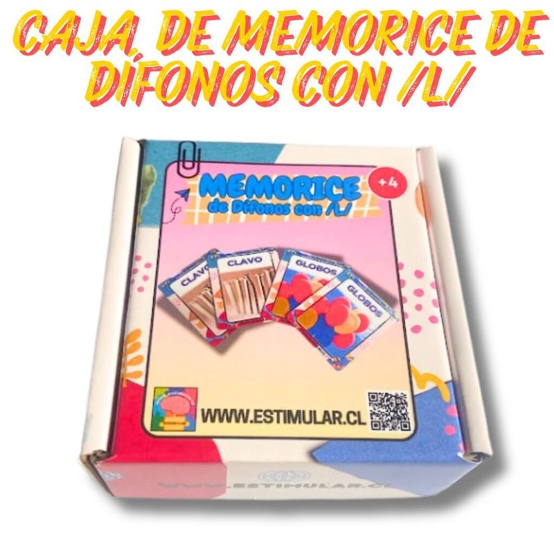 GENERICO - Memorice de Dífonos Consonánticos con L Lenguaje ESTIMULAR