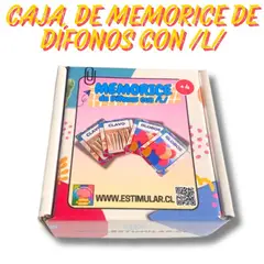 GENERICO - Memorice de Dífonos Consonánticos con L Lenguaje ESTIMULAR