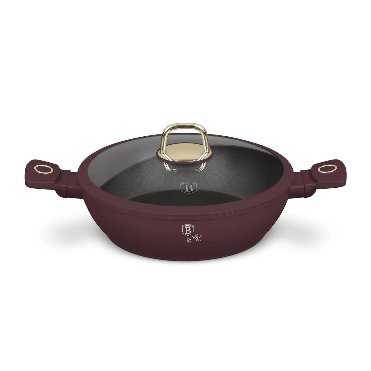 BERLINGER HAUS - OLLA CON TAPA 2 PZS 28 CM LEONARDO COLLECTION ANTIADHERENTE