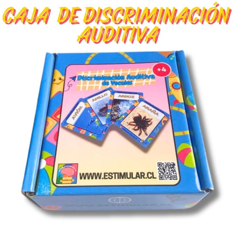 GENERICO - Discriminación auditiva de vocales   Lenguaje ESTIMULAR